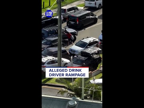 Thumbnail for Alleged drink driver rampage on the Gold Coast | 9 News Australia