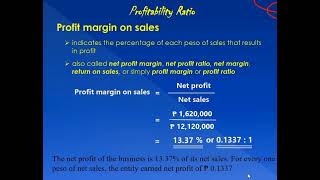 Part 6: Financial Statements Analysis (Financial Ratios or Ratio Analysis)