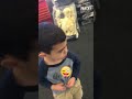 He is too stunned to scream #funny #prank #kid #shorts