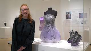 Tech-Couture Iris Van Herpen Dress And Heels