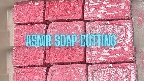 Happy soap | Asmr Soap Cutting | Soap Scraping #soapcutting #asmrsoap #asmr #asmrsoapcutting #soap