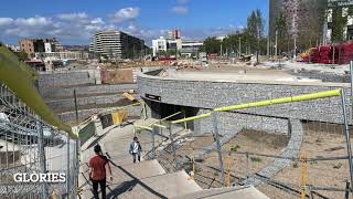 ¡SOLO FALTAN LOS DETALLES! OBRAS TRANVIA DIAGONAL - BARCELONA MAYO 2024