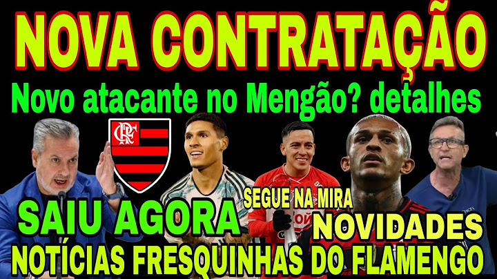 FLAMENGO: NOVA CONTRATAÇÃO!? CHEGADA DE NOVO ATACANTE NO MENGÃO!? BARCO SEGUE NA MIRA, WESLEY E+