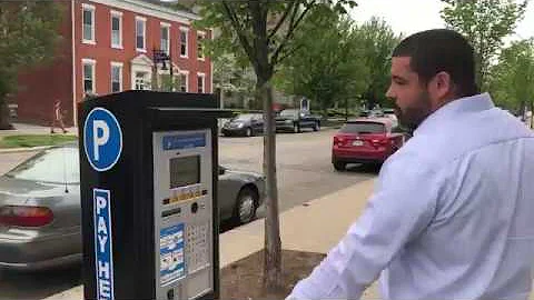 How to use a parking kiosk in downtown Erie