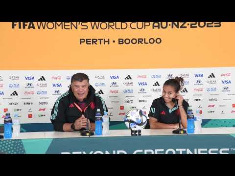 Conferencia de prensa Selección Colombia Femenina, agosto 2
