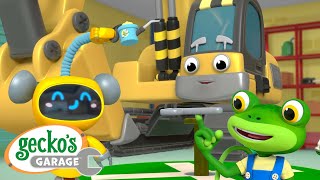 Eric the Excavator's Service | Gecko's Garage | Trucks For Children | Cartoons For Kids