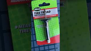 Slime Tire Tread Depth gauge from Advance auto parts. Must have for checking tires! #tires#joeschmo