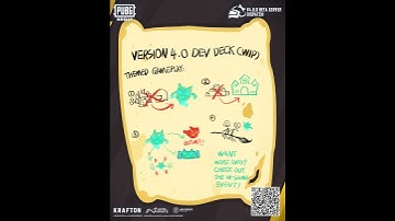 PUBG MOBILE | Version 4.0 Dev Deck