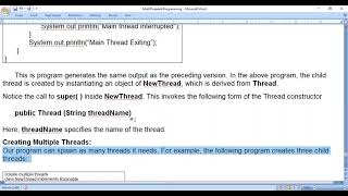 MULTITHREADED PROGRAMMING IN JAVA DAY-3