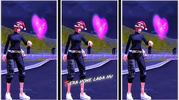 TERA HONE LAGA HOON ❤️😍 | FF XML + CLIP | FF EDIT XML {XML CLIP }