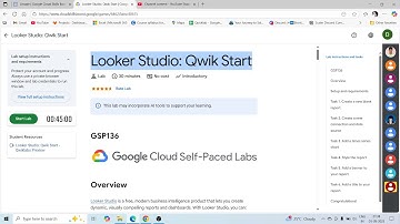 [2025] Looker Studio: Qwik Start || Latest Solution #arcade #GSP136
