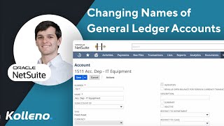 NetSuite Tutorial | Changing Names of General Ledger Accounts in NetSuite