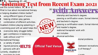 IELTS LISTENING PRACTICE TEST WITH ANSWERS | 23.08.2021