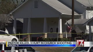 Pastor killed with his own gun in Texas church shooting after confronting suspect