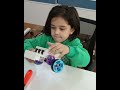 Little girl made robot