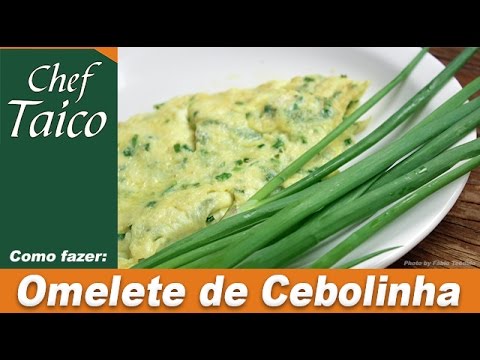 Vídeo: Como Fazer Omelete De Cebola Verde
