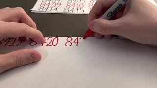 Writing #8421
