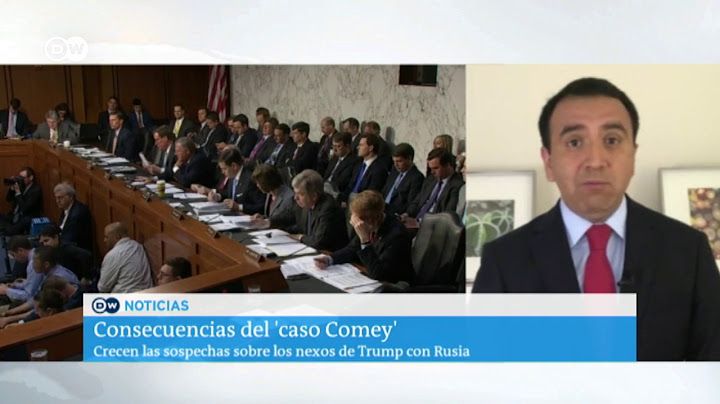 Crece la tensión en Washington por "caso Comey"