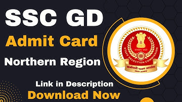 SSC GD 2022 Application Status & Admit Card || Exam Date & City || #sscgd #sscgd2022