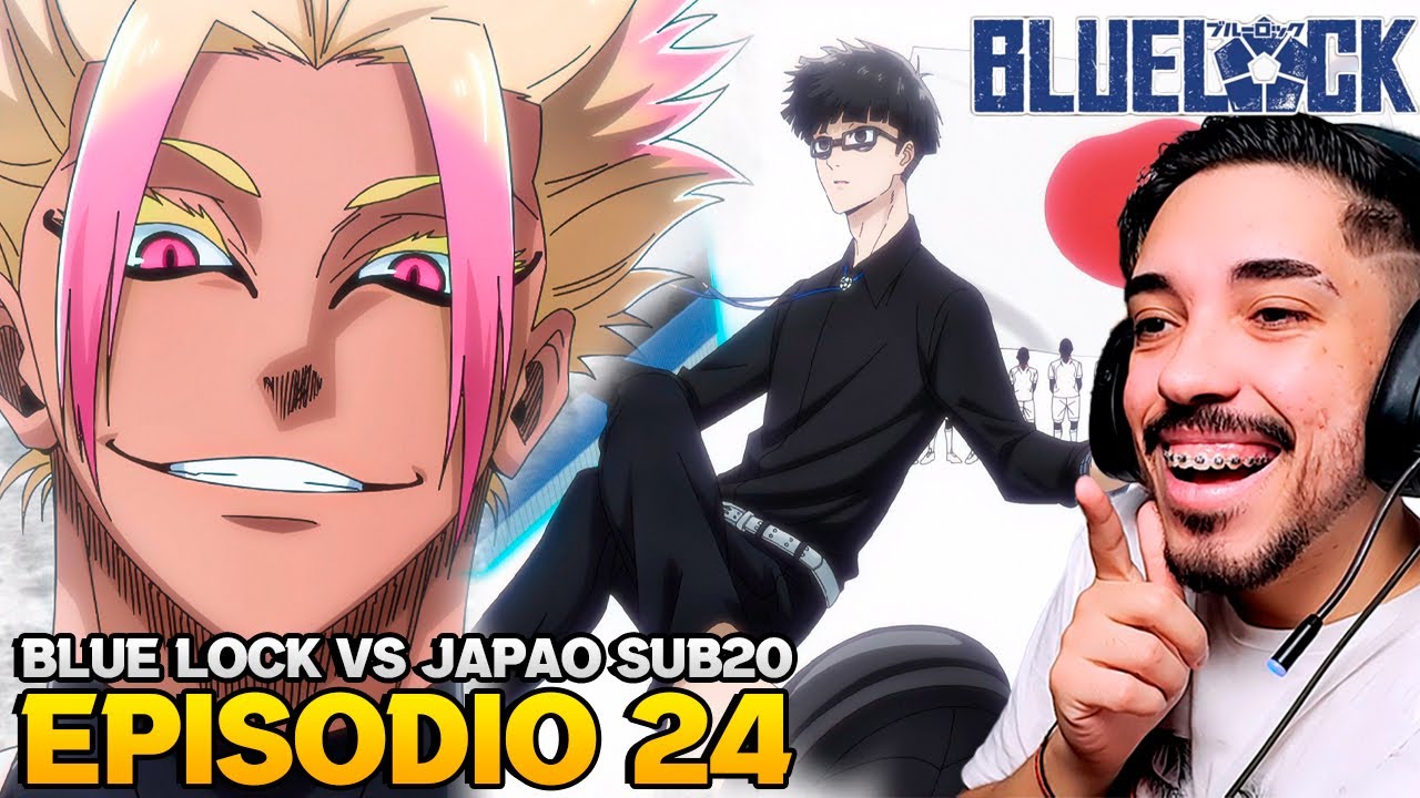 Blue Lock Episódio 25 - ISAGI VS MELHOR JOGADOR JOVEM DO MUNDO