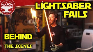 REAL LIFE LIGHTSABER FAILS!!!