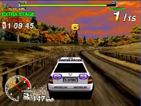 Arcade Longplay [249] SEGA Rally Championship 1995