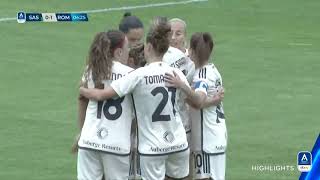 Sassuolo-Roma 5-6 | Spettacolo e tanti gol: decide nel finale Feiersinger | #serieafemminile eBay