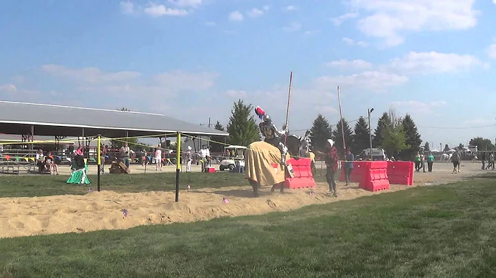 Jousting Sarah Hay and Jeffrey Basham at Festival ...
