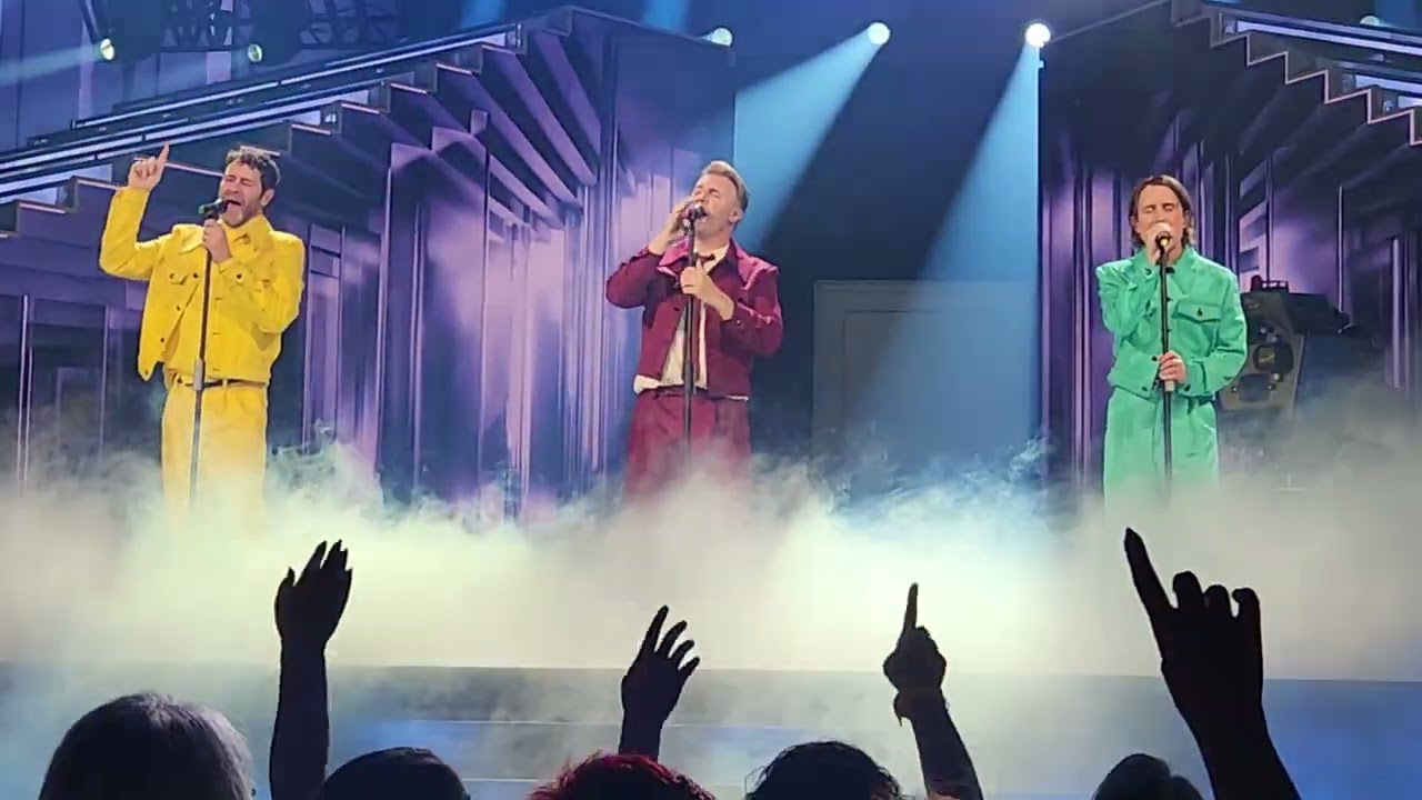 take that live in Sheffield Arena 13/4/24 