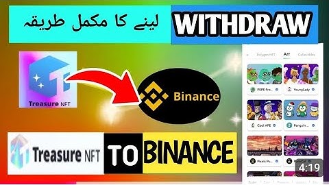 how we attach treasure nft withdraw with binance or okx
