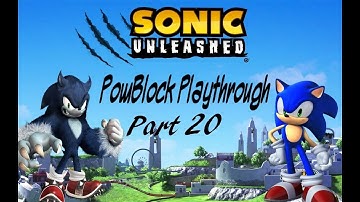 Sonic Unleashed Playthrough pt20 - Egg Devil Ray Boss Battle!