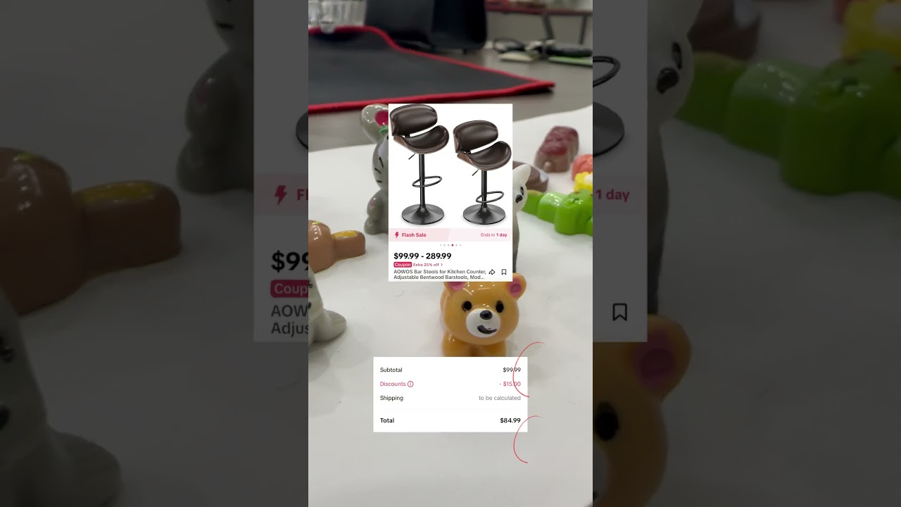 Elevate your kitchen with stable & comfy bar stools! 