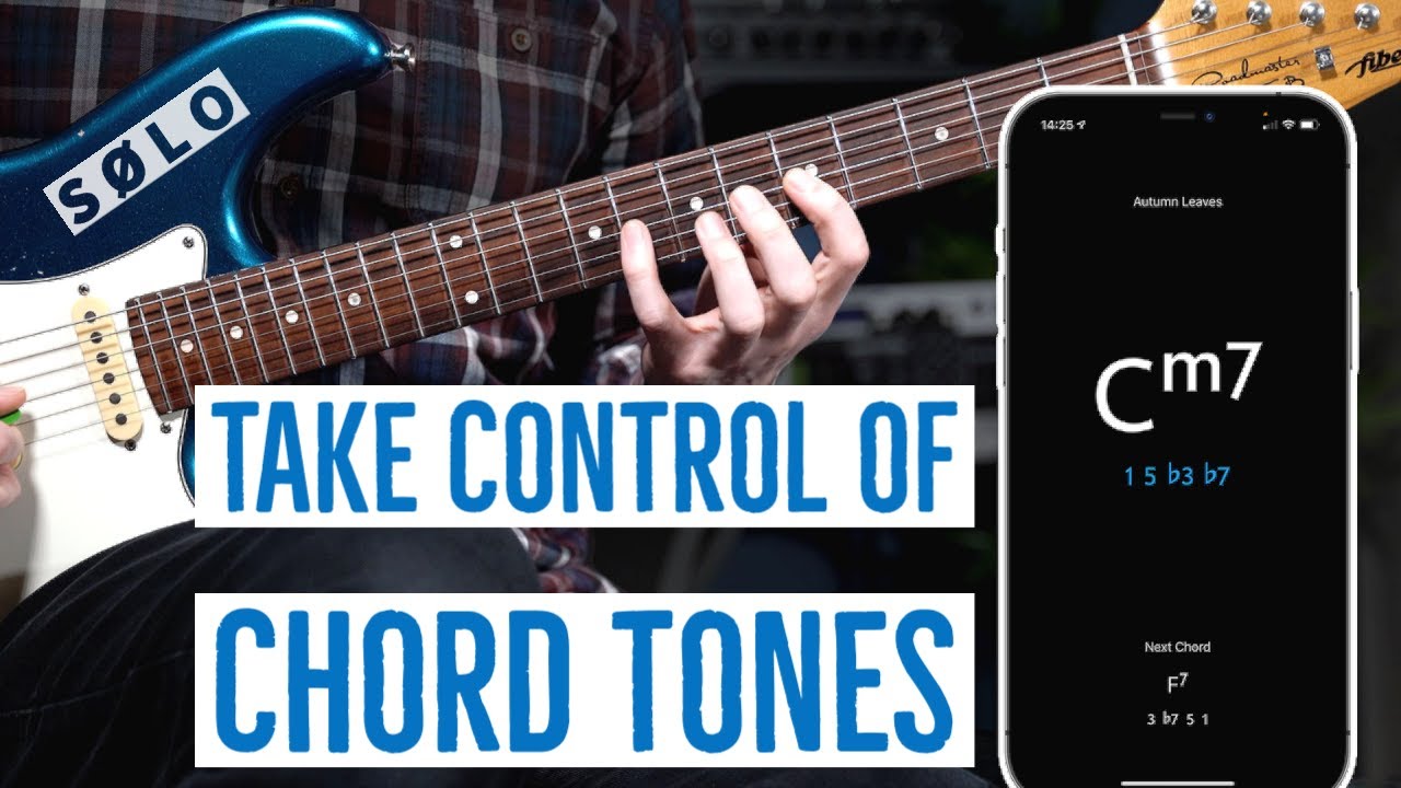MASTERING CHORD TONES with SOLO app | LESSON | David Beebee
