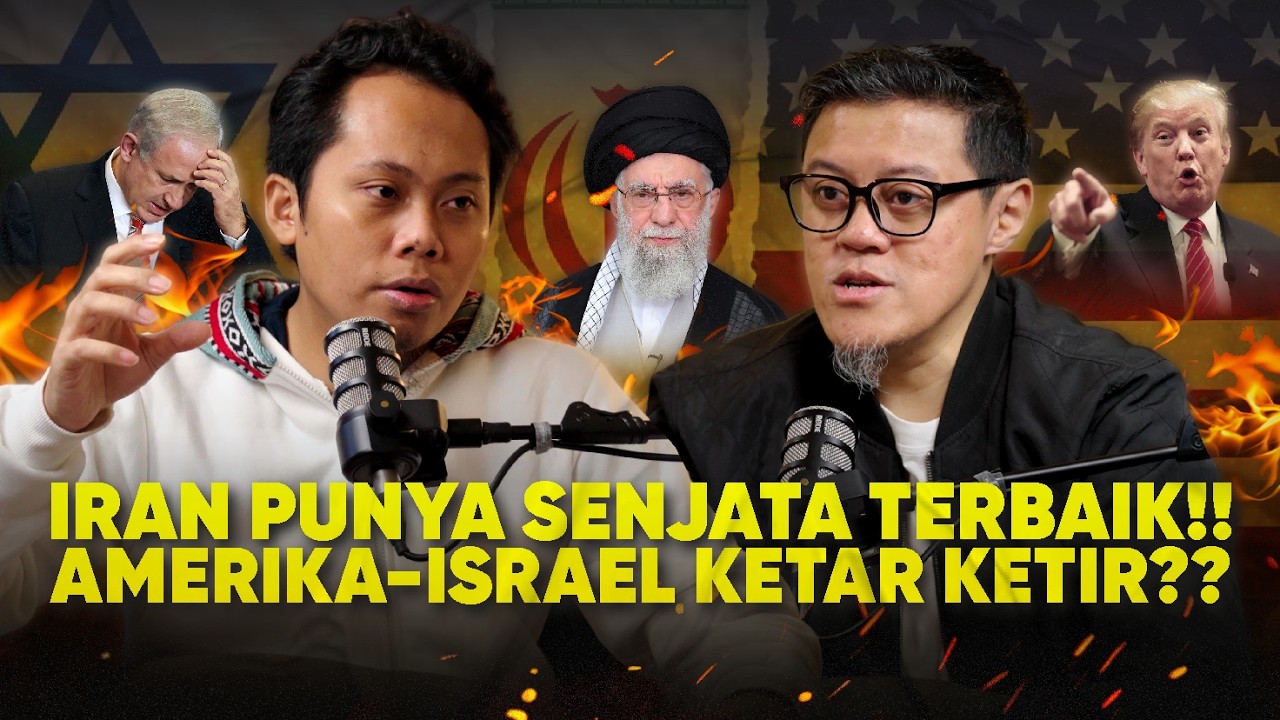 INI PENJELASAN PERANG IRAN VS ISRAEL-AS DENGAN BAHASA BAYI!!