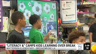 Students sharpen reading skills over spring break with JCPS ‘Literacy &’ program