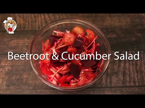 Beetroot & Cucumber Salad / Healthy & Easy