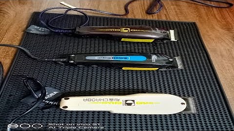 Hướng dẫn dùng tông đơ cắt tóc | tông đơ điện có dây ( 09.66625755 )