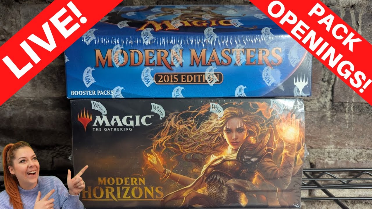 🔴LIVE! MTG Rip & Ship w/ Queen Honey! Modern Masters 2015 & Wide ...