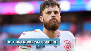 Kansas City Chiefs’ Harrison Butker Quotes Taylor Swift in CONTROVERSIAL Graduation Speech!