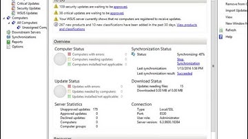 Setting up Windows Server Update Services (WSUS) on 2012 R2