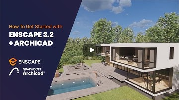 Learning Enscape 3.2 with Archicad