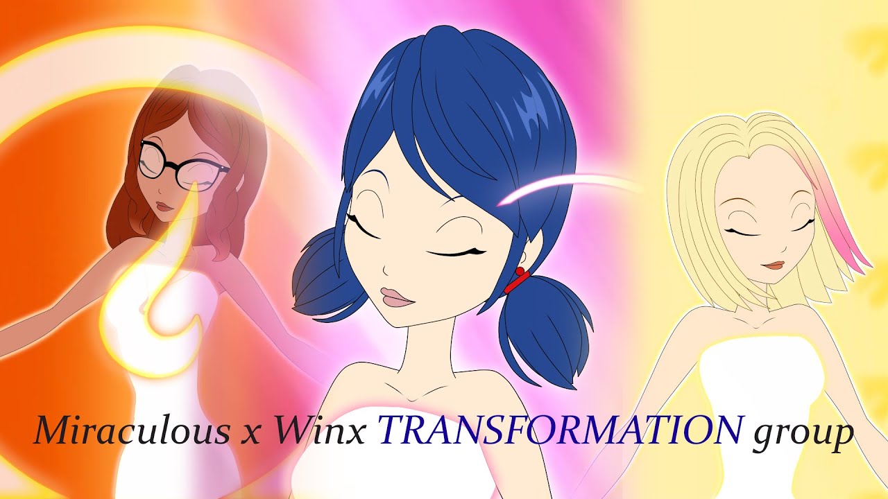 Miraculous Magic Winx Group of 3 | Transformation Exclusive | Fanmade Animation