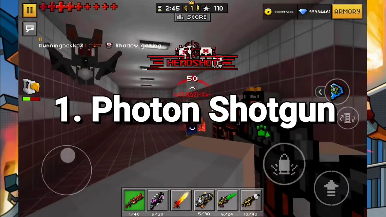 Pixel Gun 3d Top 5 Best Primary Guns (11.1.0)