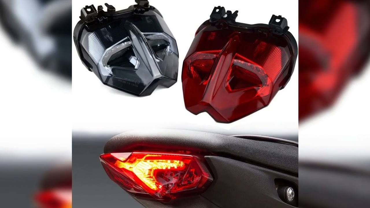 A must-have product! For Yamaha MT09 2021 2022 Rear Taillight Motorcycle Brake Turn Signal Integra