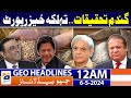 Geo News Headlines 12 AM | Wheat Sandal.. Alarming Report | 6th May 2024