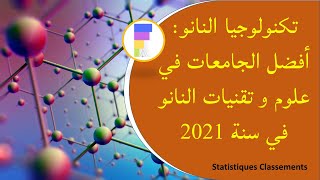 تكنولوجيا النانو : أفضل الجامعات في علوم و تقنيات النانو في سنة 2021 حسب تصنيف شانكاي