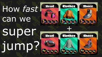 Splatoon 2 - Max Super Jump Speed + Max Sub Power Up?! (Jumping to a Beakon)