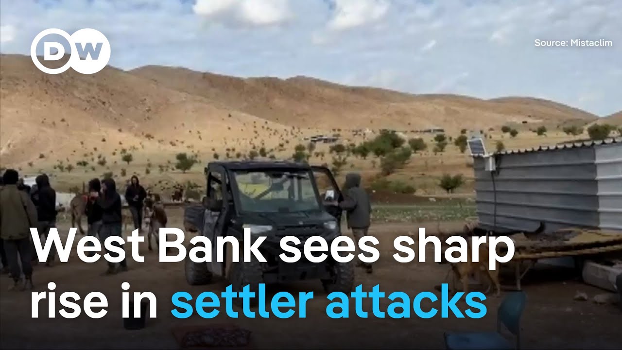 West Bank Bedouins driven out by settler violence | DW News