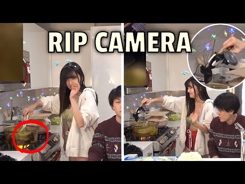 Ariasaki accidentally COOKED her $1000 Camera 🫠