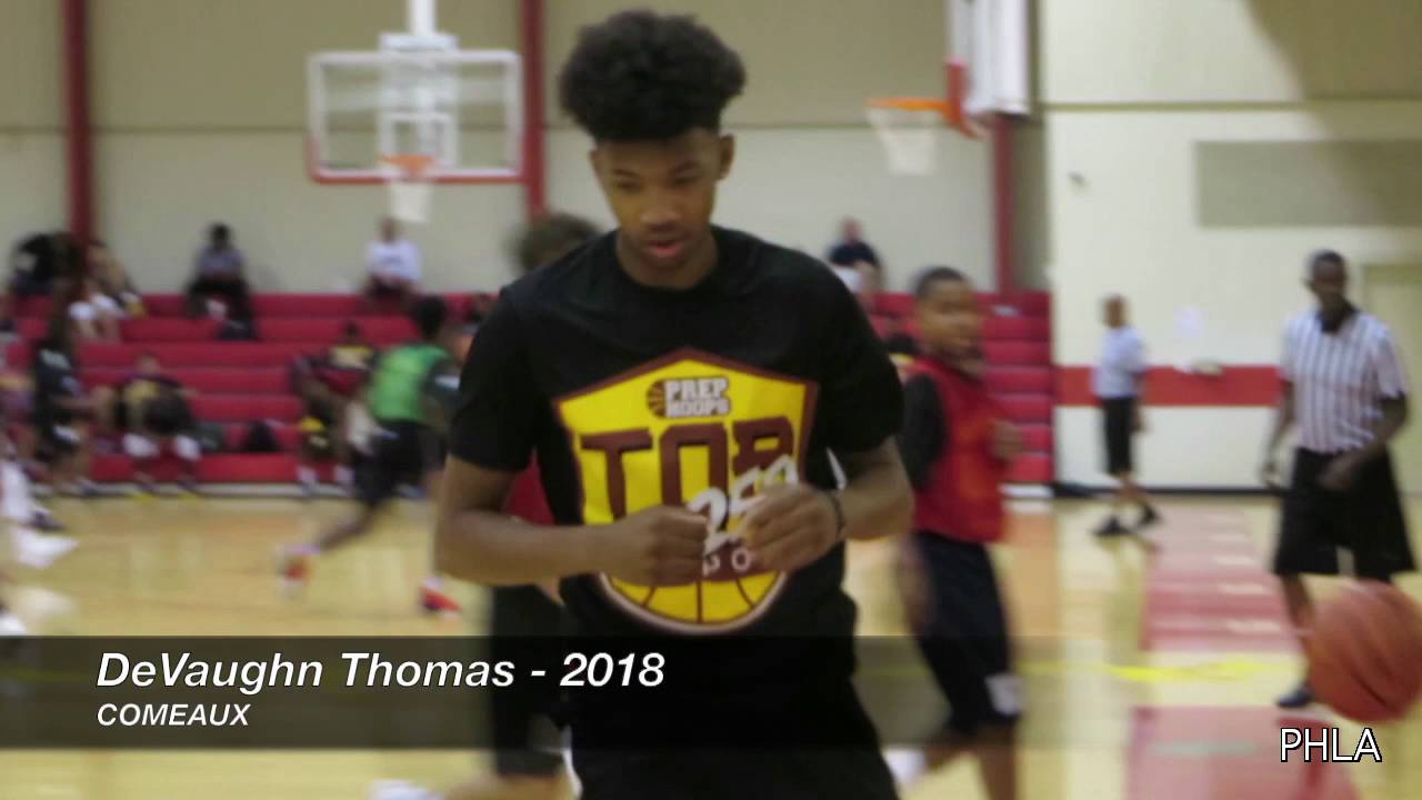 Prep Hoops LA Top 250 Expo - DeVaughn Thomas Dunk